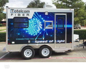 totelcom fiber trailer wrap